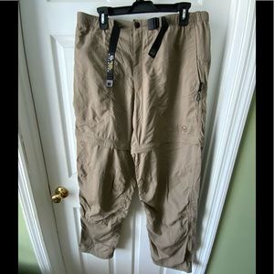 Men’s Mountain Hardware XL convertible 100% nylon